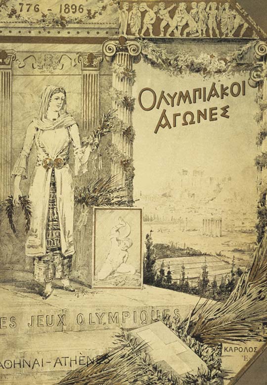 1896-Athens-Summer-Olympic-Games-Poster-Cover-of-Report