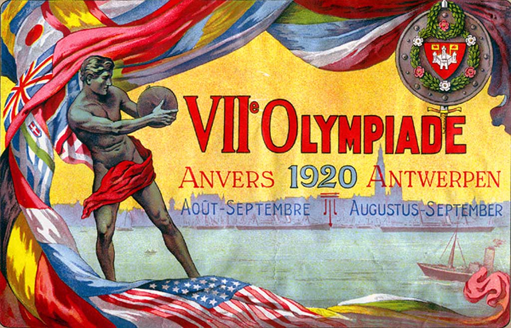 1920-Antwerp-Summer-Olympic-Games-Poster