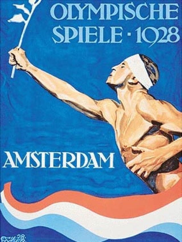 1928-Amsterdam-Summer-Olympics-Poster