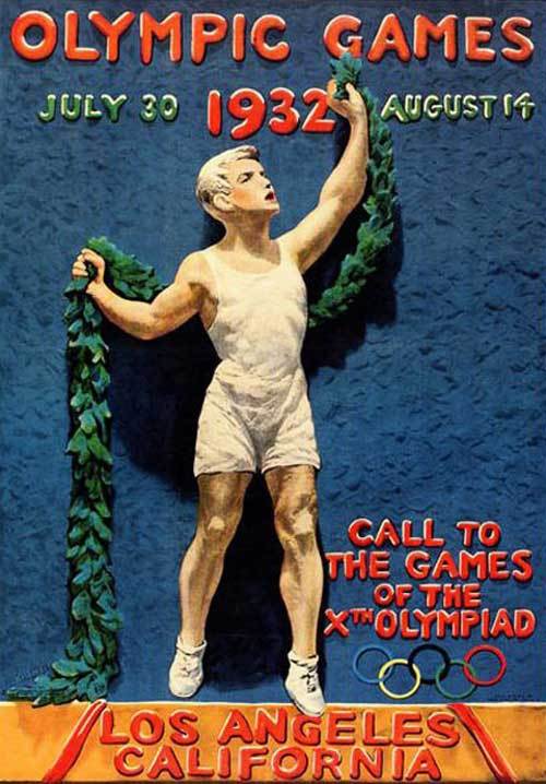 1932-Los-Angeles-Summer-Olympics-Poster