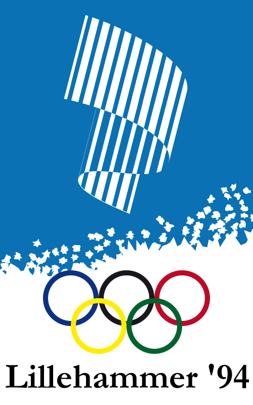 1994 Winter Olympics Poster - Lillehammer, Norway